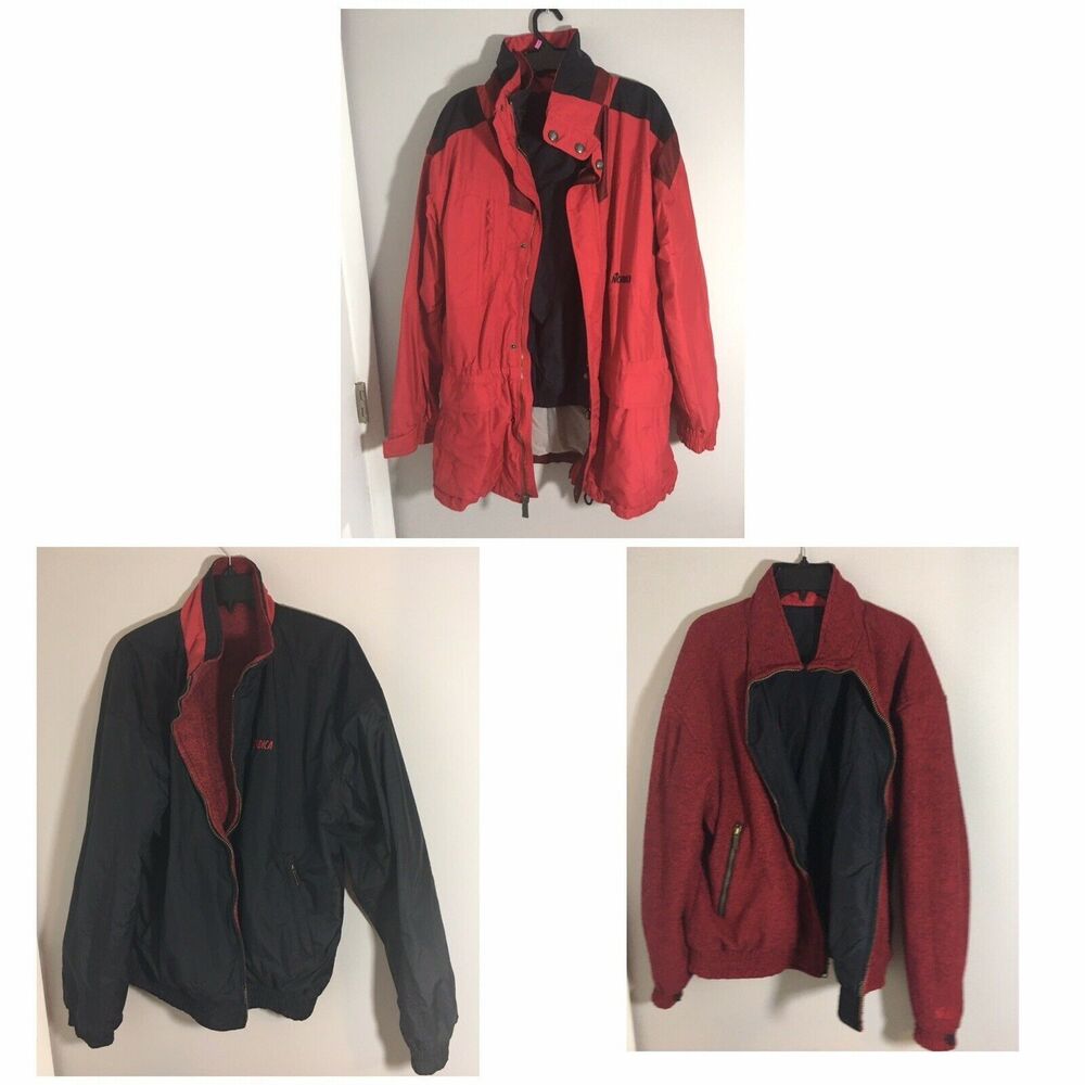 Nordica Ski Jacket Mens Size Medium 3 in 1 Ski Jacket